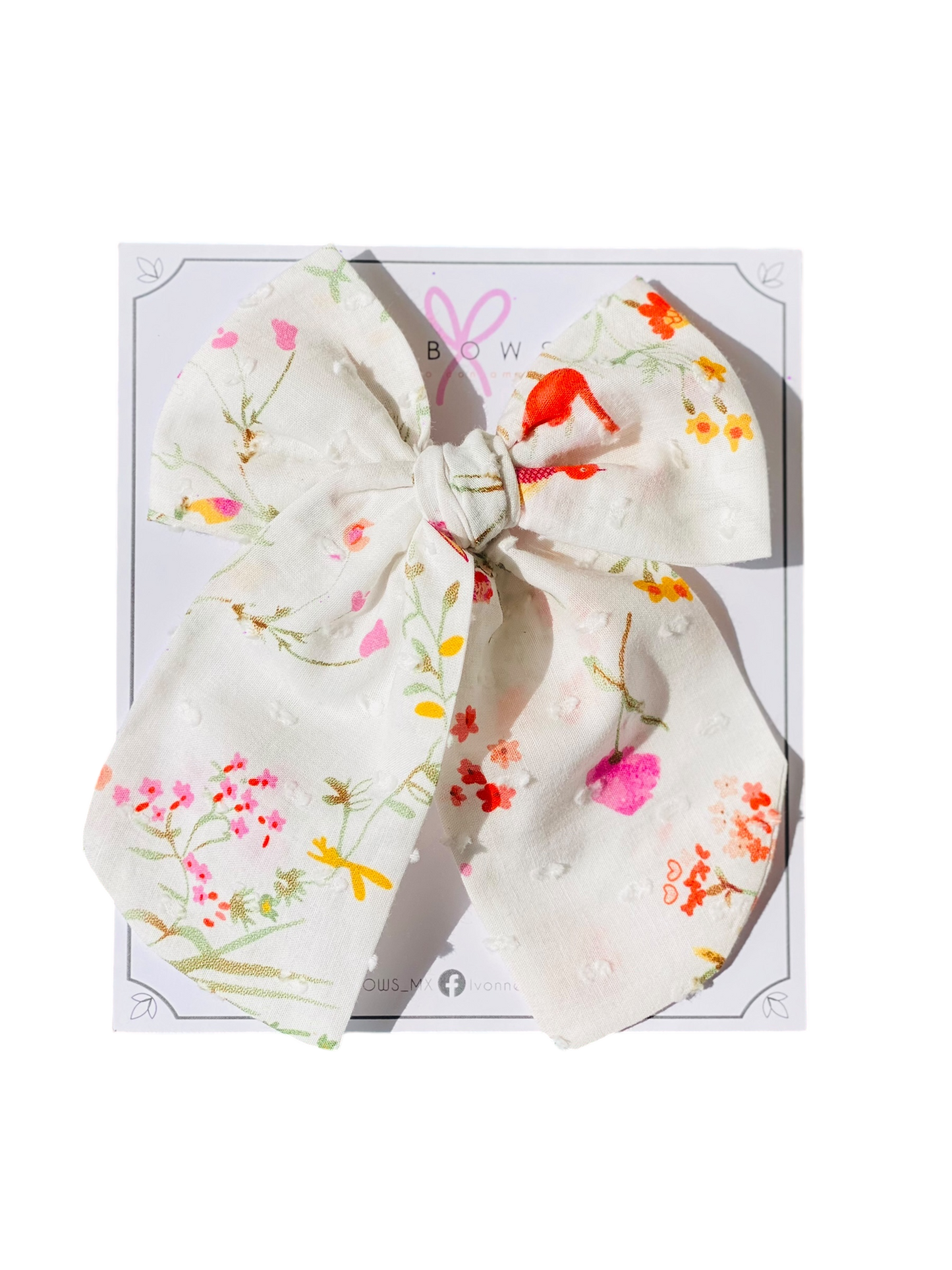 Moño Floral