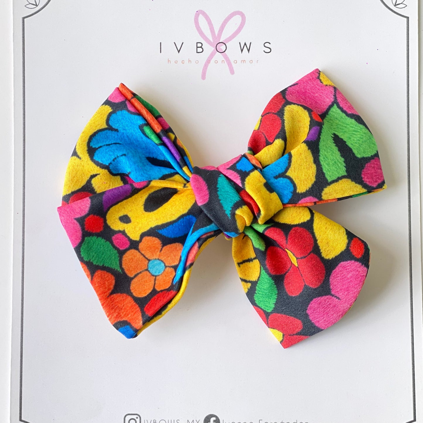 Moño bordados Oaxaqueños