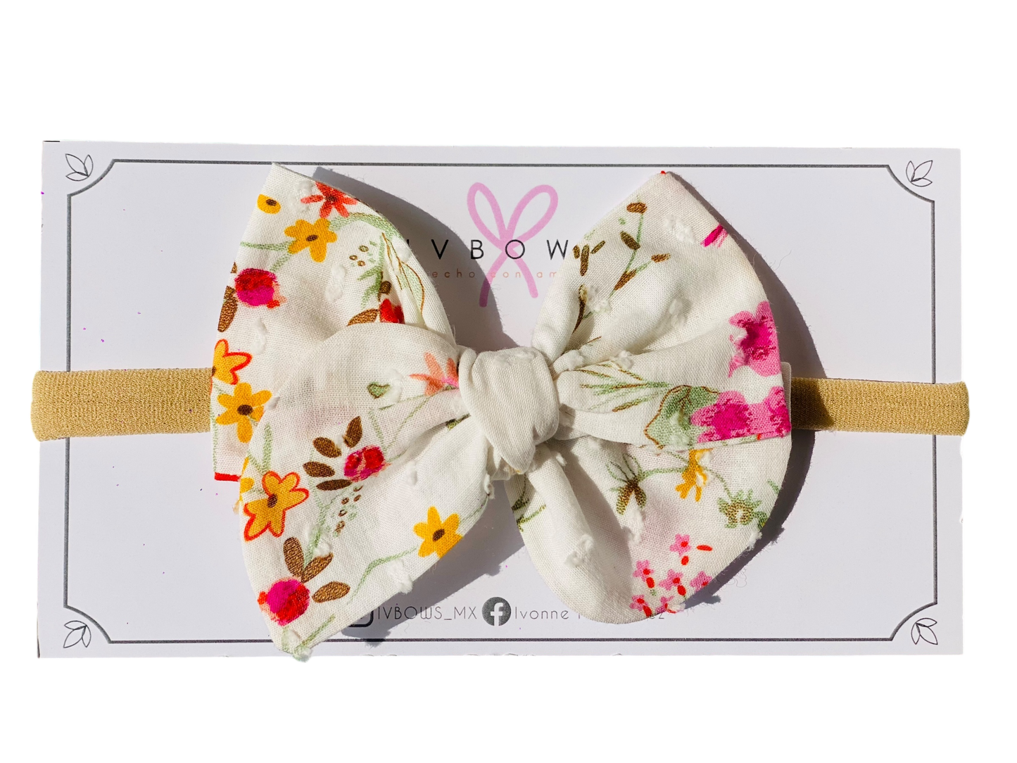 Moño Floral