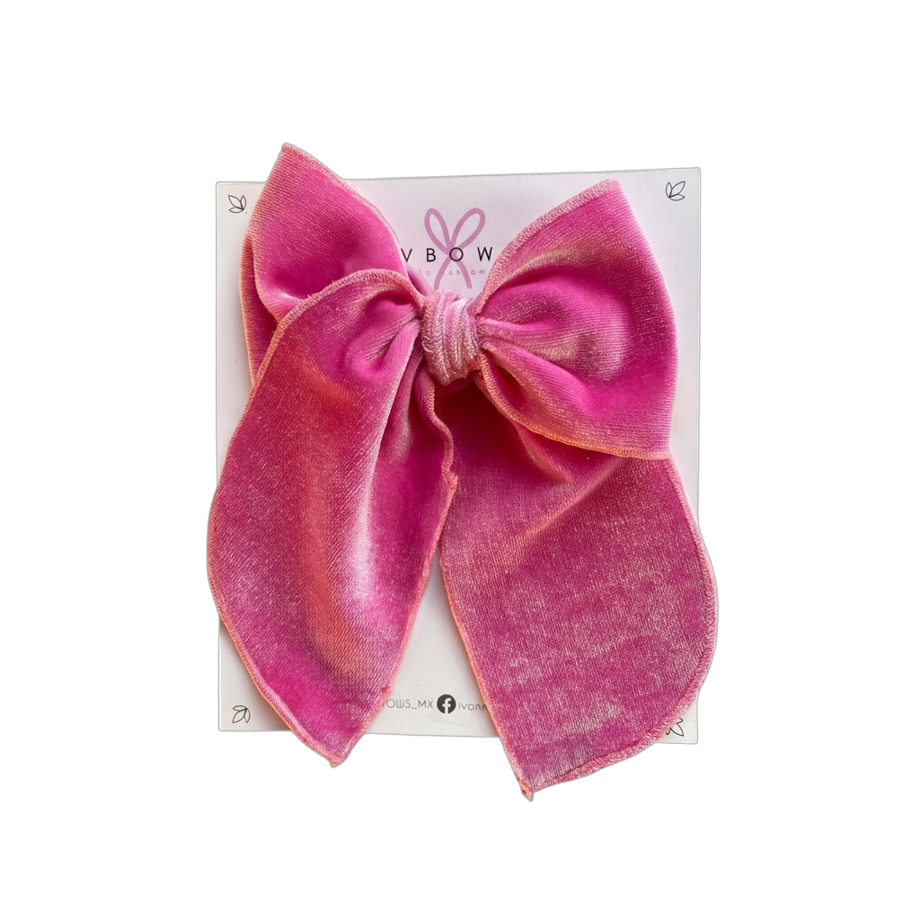 Moño Pink Velvet