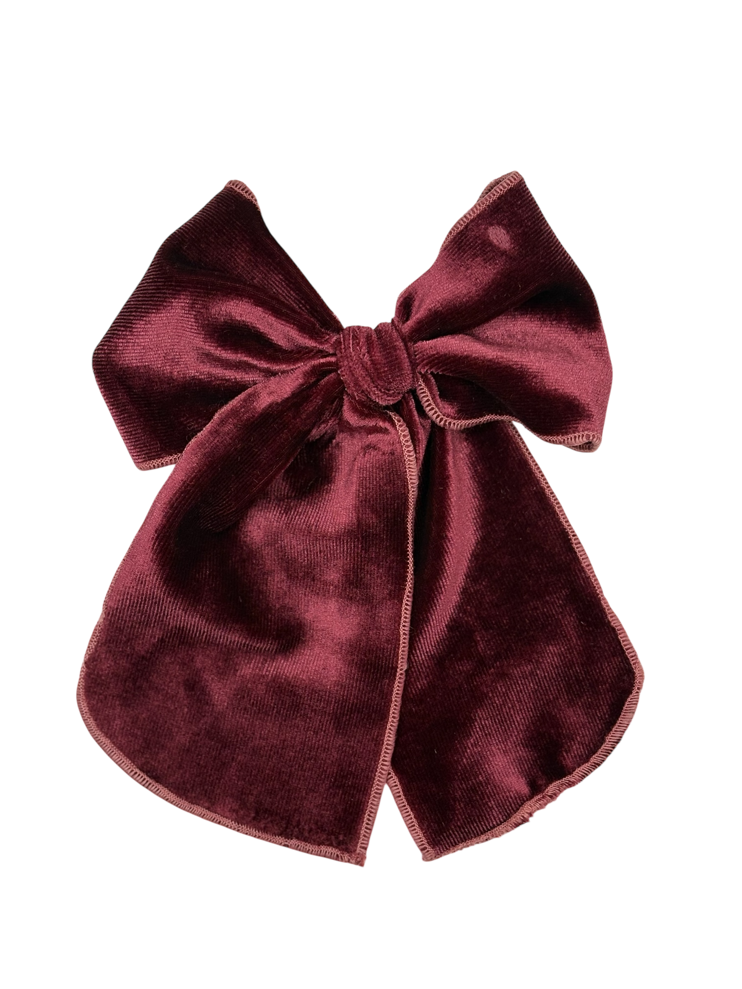 Moño Velvet Burgundy