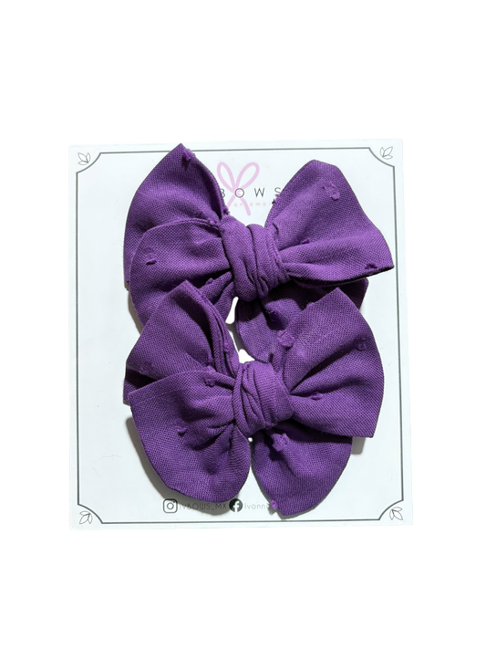 Par lino plumeti morado