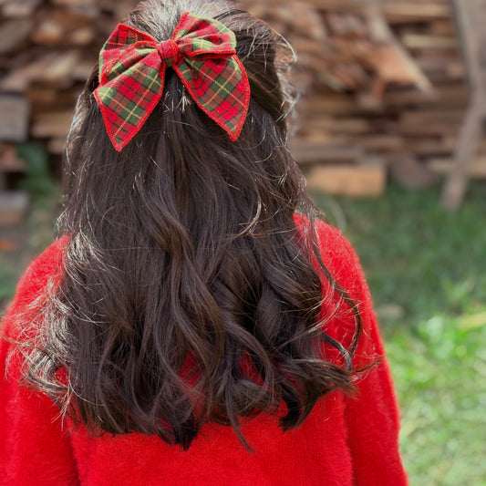 Orilla bordada tartan escocés