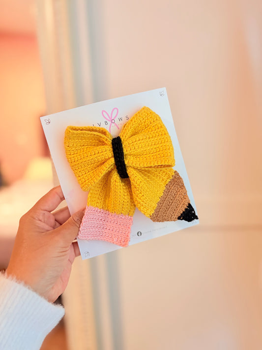 Pencil bow ✏️