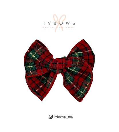 Orilla bordada tartan escocés