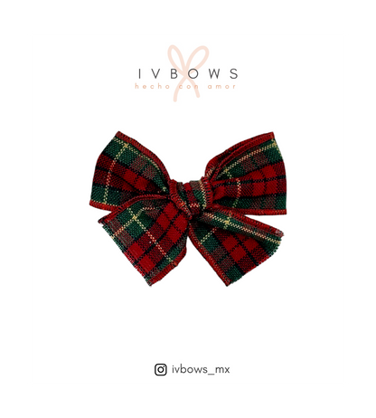 Orilla bordada tartan escocés