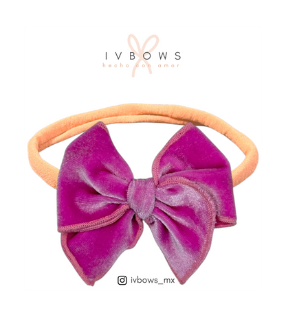 Orilla bordada Pink Velvet