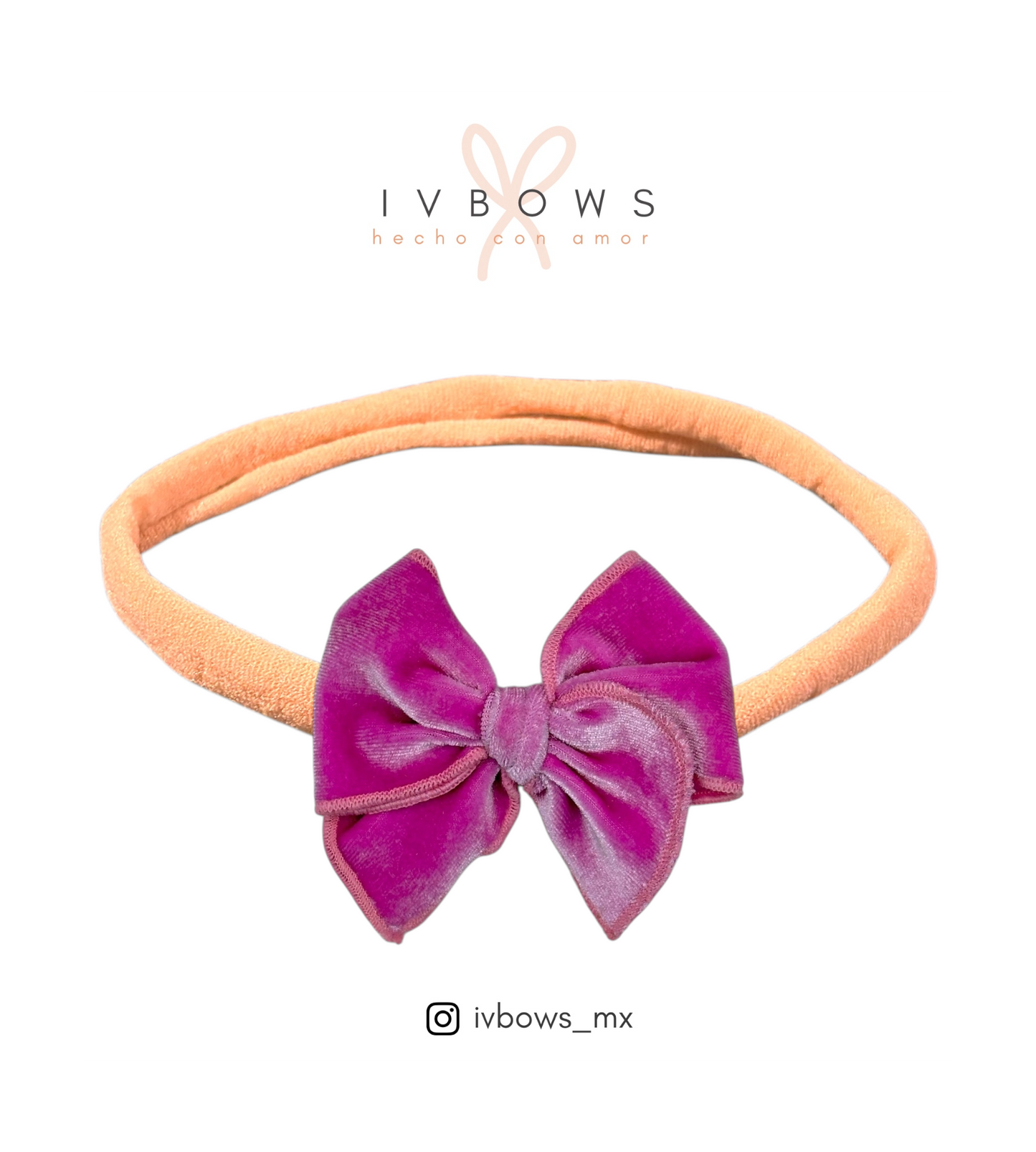 Orilla bordada Pink Velvet