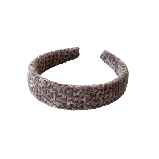Diadema efecto suéter Velvet