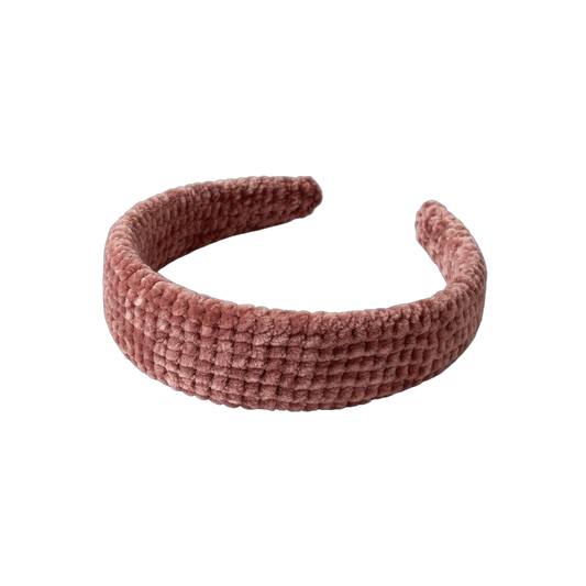 Diadema efecto suéter Velvet