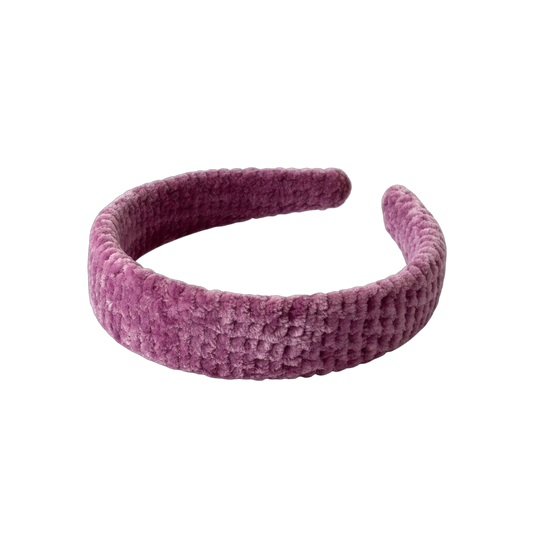 Diadema efecto suéter Velvet