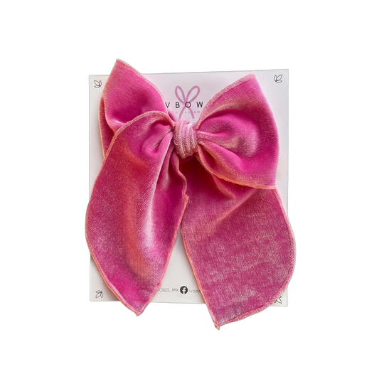 Moño Pink Velvet