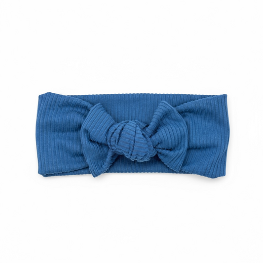 Valerina rib azul cobalto