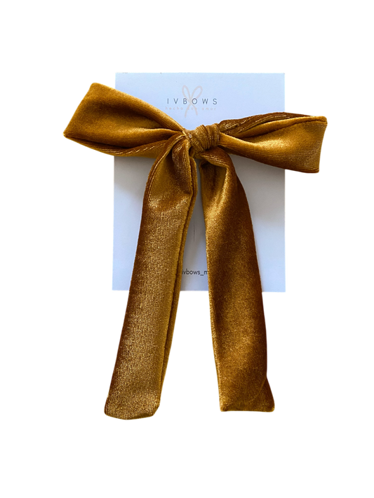Lazo Velvet ocre